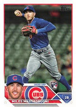 Load image into Gallery viewer, 2023 Topps Miles Mastrobuoni RC #592 Chicago Cubs
