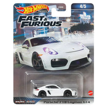 Load image into Gallery viewer, 2023 Hot Wheels Fast &amp; Furious Premium Set of 5, 1/64 Diecast Model Cars HNW46-956A
