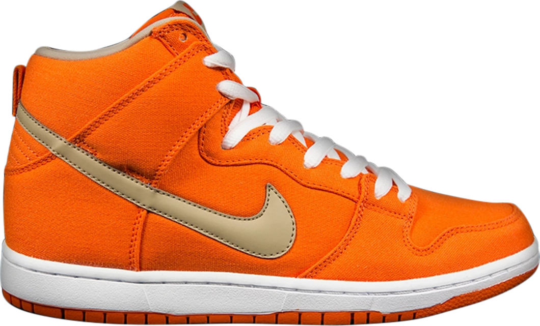 Nike SB Dunk High Urban Orange Bamboo Size 9.5M / 11W