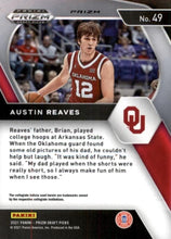 Load image into Gallery viewer, 2021 Panini Prizm Draft Pick Green  #49 Austin Reaves - Oklahoma Sooners
