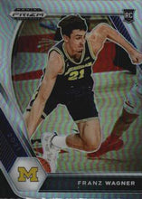 Load image into Gallery viewer, 2021 Panini Prizm Franz Wagner Rookie Flashback Silver Prizms #9 Michigan Wolverines
