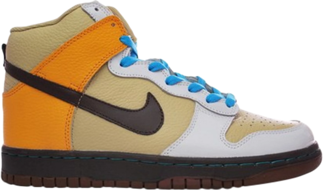 Nike Dunk High Premium Vegas Gold Bison Size 9M / 10.5W