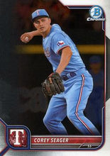 Load image into Gallery viewer, 2022 Bowman Chrome Corey Seager #3 Texas Rangers
