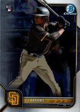 Load image into Gallery viewer, 2022 Bowman Chrome CJ Abrams RC #12 San Diego Padres
