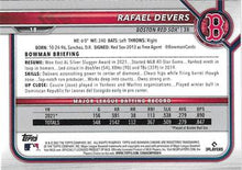 Load image into Gallery viewer, 2022 Bowman Chrome Rafael Devers #18 Boston Red Sox
