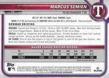 Load image into Gallery viewer, 2022 Bowman Chrome Marcus Semien #32 Texas Rangers
