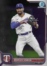 Load image into Gallery viewer, 2022 Bowman Chrome Marcus Semien #32 Texas Rangers
