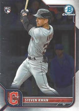 Load image into Gallery viewer, 2022 Bowman Chrome Steven Kwan RC #39 Cleveland Guardians
