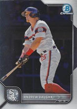Load image into Gallery viewer, 2022 Bowman Chrome Andrew Vaughn #41 Chicago White Sox
