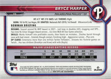 Load image into Gallery viewer, 2022 Bowman Chrome Bryce Harper #46 Philadelphia Phillies
