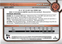 Load image into Gallery viewer, 2022 Bowman Chrome Joey Bart #65 San Francisco Giants
