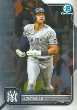 Load image into Gallery viewer, 2022 Bowman Chrome Joey Gallo #79 New York Yankees
