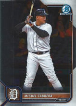 Load image into Gallery viewer, 2022 Bowman Chrome Miguel Cabrera #88 Detroit Tigers

