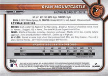 Load image into Gallery viewer, 2022 Bowman Chrome Ryan Mountcastle #91 Baltimore Orioles
