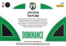 Load image into Gallery viewer, 2021-22 Panini Prizm Dominance Jayson Tatum #5 Boston Celtics
