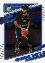 Load image into Gallery viewer, 2021-22 Panini Donruss Optic Seth Curry #91 Philadelphia 76ers
