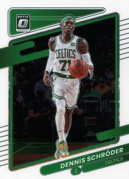 2021-22 Panini Donruss Optic Dennis Schroder #108 Boston Celtics