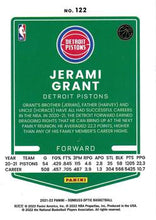 Load image into Gallery viewer, 2021-22 Panini Donruss Optic Jerami Grant #122 Detroit Pistons
