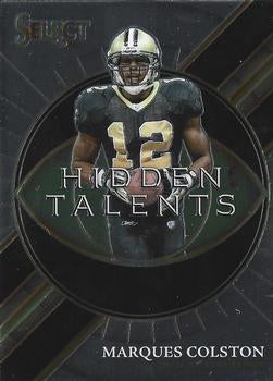 2022 Select Hidden Talents Marques Colston #HT-7 Saints