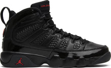Load image into Gallery viewer, Jordan 9 Retro Bred Patent Size 4.5Y / 6W
