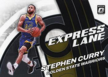 2021-22 Panini Donruss Express Lane Checklist Golden State Warriors Stephen Curry Express Lane Checklist