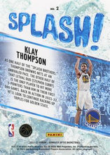 Load image into Gallery viewer, 2021-22 Panini Donruss Splash Klay Thompson #2 Golden State Warriors
