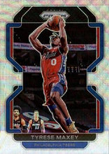 Load image into Gallery viewer, 2021-22 Panini Prizm Silver Tyrese Maxey #28 Philadelphia 76ers
