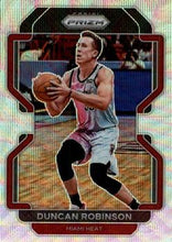 Load image into Gallery viewer, 2021-22 Panini Silver Wave Prizm Duncan Robinson 81 Miami Heat
