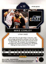 Load image into Gallery viewer, 2021-22 Panini Silver Prizm Mike Conley 117 Utah Jazz
