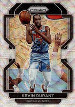 Load image into Gallery viewer, 2021-22 Panini Silver Prizm Kevin Durant 120 Brooklyn Nets
