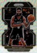 Load image into Gallery viewer, 2021-22 Panini Silver Prizm Patty Mills 151 Brooklyn Nets
