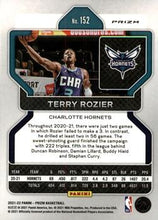 Load image into Gallery viewer, 2021-22 Panini Silver Prizm Terry Rozier III 152 Charlotte Hornets
