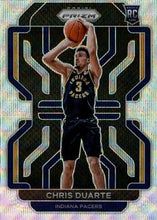Load image into Gallery viewer, 2021-22 Panini Silver Prizm Chris Duarte RC 315 Indiana Pacers
