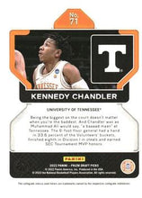 Load image into Gallery viewer, 2022 Panini Prizm Draft Pick Kennedy Chandler Rookie #71 Tennessee Volunteers

