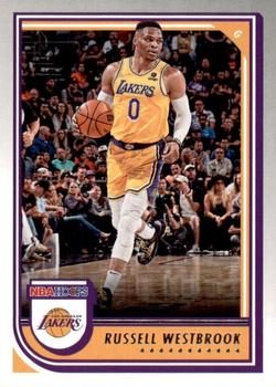 2022-23 Panini Hoops  Russell Westbrook #172 Los Angeles Lakers