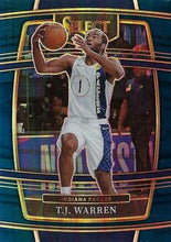 Load image into Gallery viewer, 2021-22 Panini Select T.J. Warren Blue Prizm #6 Indiana Pacers
