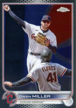 Load image into Gallery viewer, 2022 Topps Owen Miller #CLE-13 Cleveland Guardians
