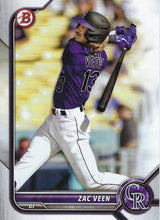 تحميل الصورة إلى عارض المعرض، 2022 Bowman Draft Baseball Cards #BD1-BD100  - Choose Yours
