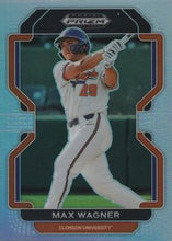 Load image into Gallery viewer, 2022 Panini Prizm Draft Pick Max Wagner #42 Clemson Tigers
