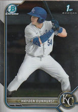 Load image into Gallery viewer, 2022 Bowman Chrome Refractor &amp; Sapphire Baseball Cards #BCD1-195

