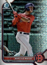 Load image into Gallery viewer, 2022 Bowman Chrome Prospects Marcelo Mayer Mojo Refractors #BCP-237 Boston Red Sox
