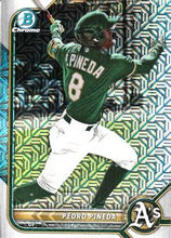 Load image into Gallery viewer, 2022 Bowman Chrome Prospects Pedro Pineda Mojo Refractors #BCP-241 Oakland Athletics B18
