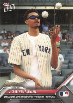 2023 Topps Now Victor Wembanyama RC  #472 New York Yankees