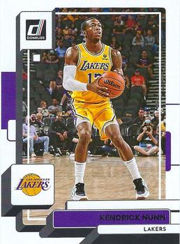 2022-23 Panini Donruss Kendrick Nunn #131 Los Angeles Lakers