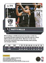 Load image into Gallery viewer, 2022-23 Panini Donruss Patty Mills #174 Brooklyn Nets
