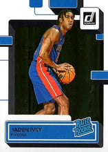 Load image into Gallery viewer, 2022-23 Panini Donruss Jaden Ivey Rookie 205 Detroit Pistons
