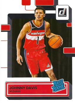 2022-23 Panini Donruss Johnny Davis Rookie 210 Washington Wizards