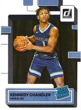 Load image into Gallery viewer, 2022-23 Panini Donruss Kennedy Chandler Rookie 236 Memphis Grizzlies

