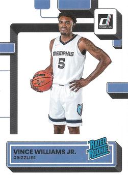 2022-23 Panini Donruss Vince Williams Jr. Rookie 246 Memphis Grizzlies