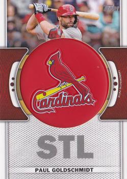 2023 Topps Logo Commemorative Patch Paul Goldschmidt #TLP-PG St. Louis Cardinals